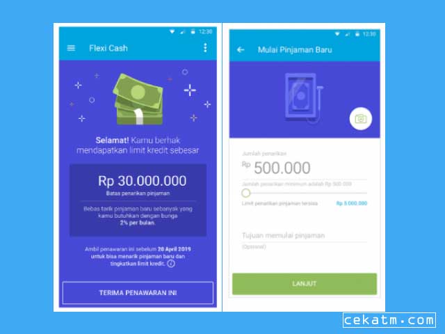 pinjaman online langsung cair ktp flexicash