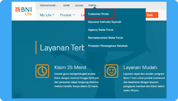 Cara Cek Saldo BNI Life Lewat Website