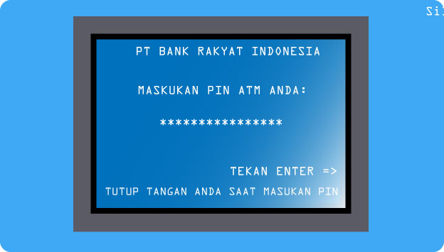 Cara daftar Bri Mobile Banking via ATM Bri