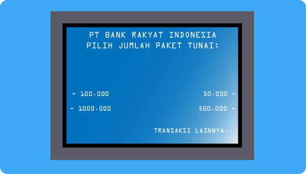 Cara daftar Bri Mobile Banking via ATM Bri