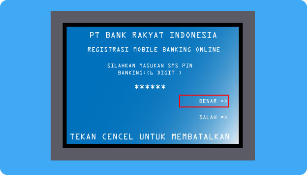 Cara daftar Bri Mobile Banking via ATM Bri