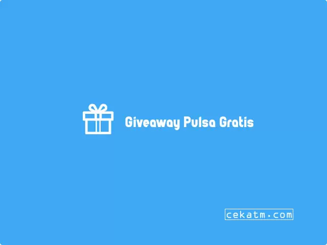 Give away Pulsa Gratis