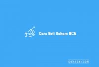 Cara Beli Saham BCA