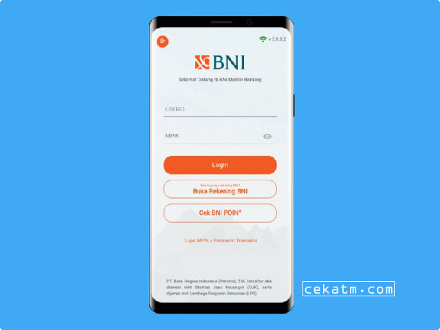 Cara Buka Rekening BNI Taplus Muda Online