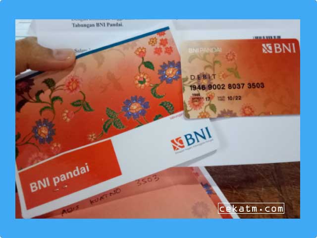 Cara Melihat Nomor Rekening BNI Prakerja Di Buku Rekening 