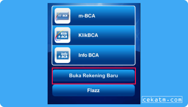 cara buka rekening bca cara buka rekening bca