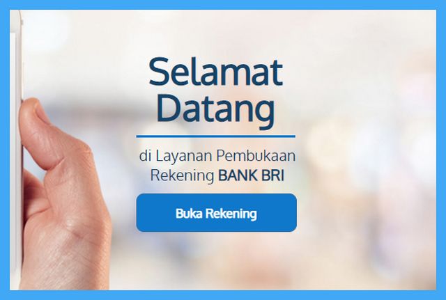 cara buka rekening bri online