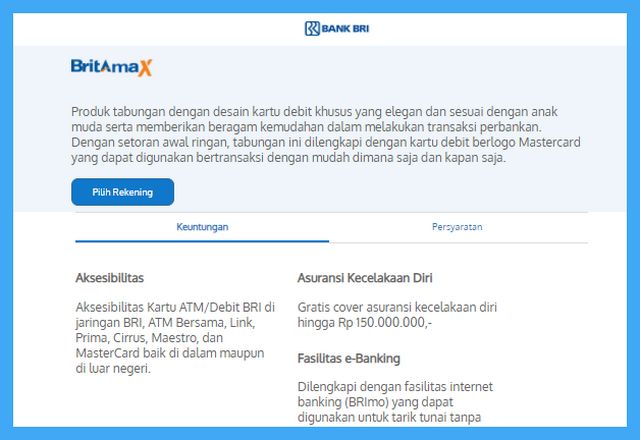 cara buka rekening bri online