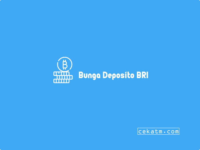 bunga deposito bri