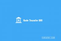 kode transfer bri