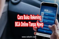 Cara Buka Rekening BCA Online