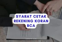 Cara Cetak Rekening Koran BCA