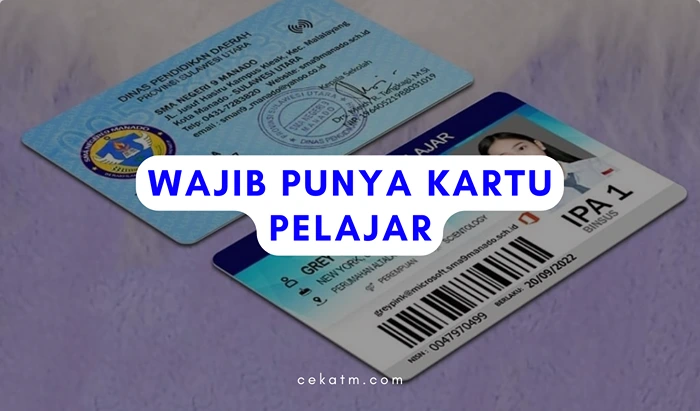 Nasabah Usia 12 - 17 Tahun wajib punya kartu pelajar