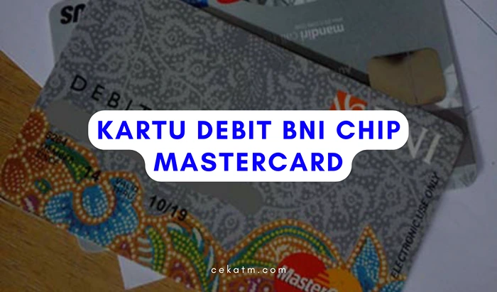 Kartu Debit BNI Chip Mastercard