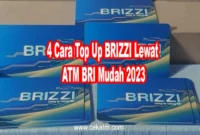 Cara Top Up BRIZZI Lewat ATM BRI