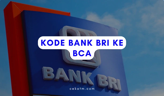 Kode Bank Bri ke BCA