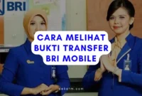 Cara Melihat Bukti Transfer BRI Mobile