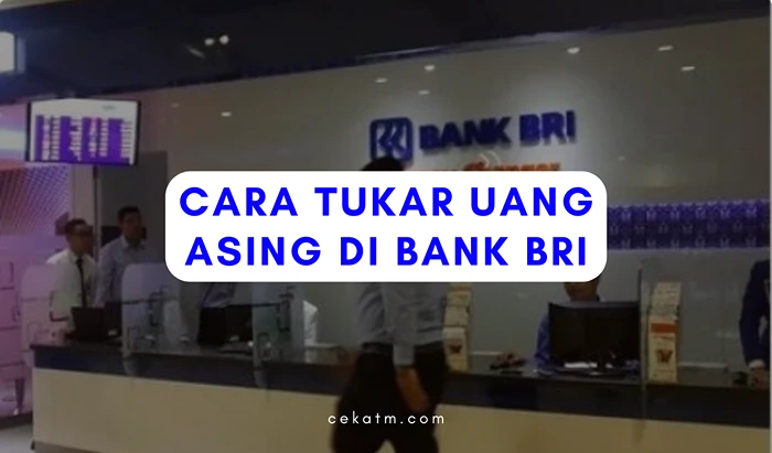 Cara Tukar Uang Asing Di Bank BRI