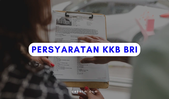 Persyaratan KKB BRI