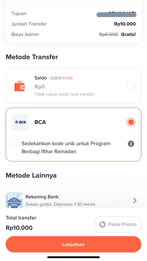 Cara Transfer Tanpa Biaya Admin BCA ke BRI via Flip