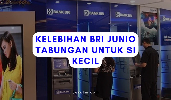 Kelebihan BRI Junio Tabungan Untuk Si Kecil