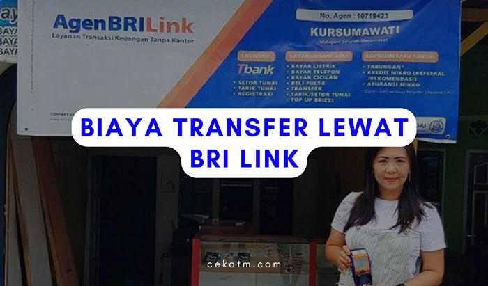 Biaya Transfer Lewat BRI Link