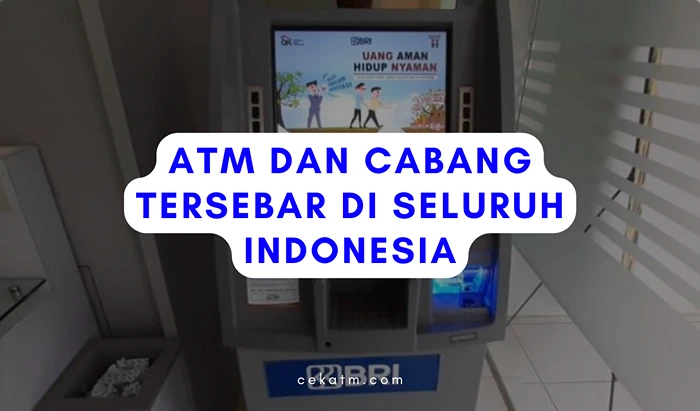 Mesin ATM dan kantor Cabang Dimana - mana