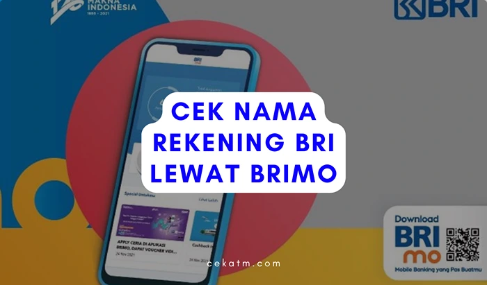 Cek Rekening BRI Lewat Mobile Banking