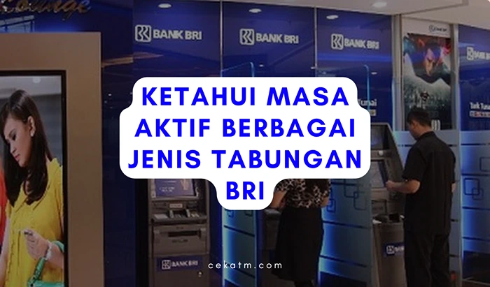 Ketahui Masa Aktif Berbagai Jenis Tabungan BRI