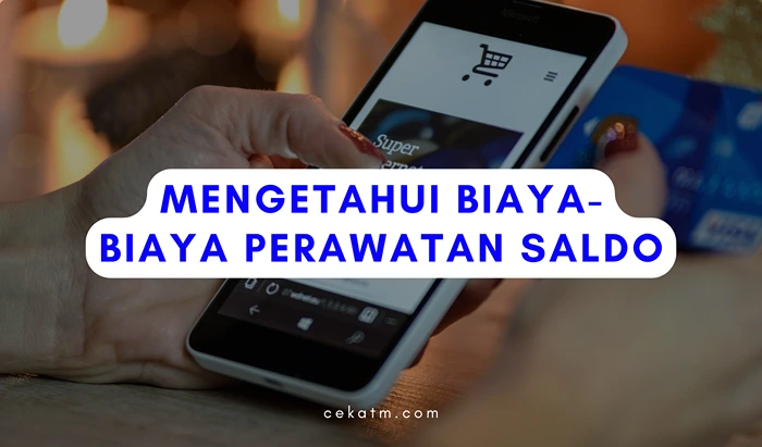 Mengetahui Biaya- Biaya Perawatan Saldo