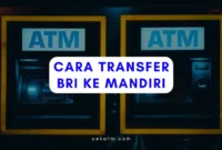 Cara Transfer BRI Ke Mandiri