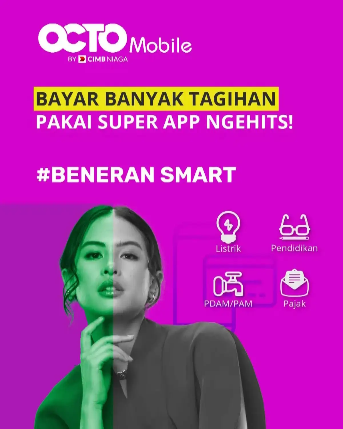 Nasabah CIMB Niaga dapat melakukan transaksi dengan mudah melalui OCTO Mobile