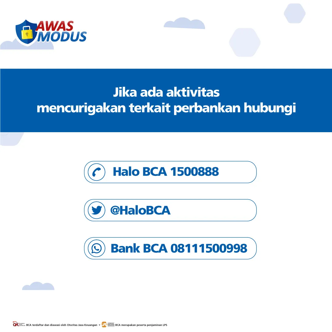 informasi cara menghubungi Halo BCA