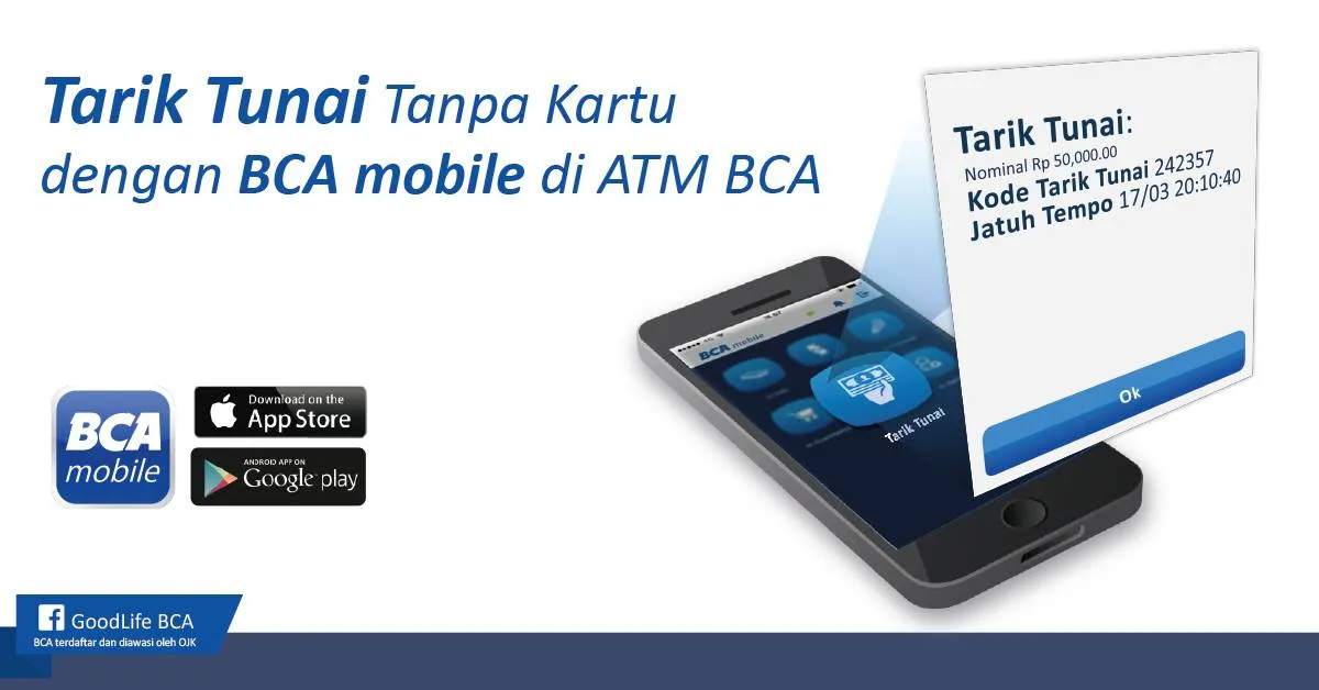 Keuntungan Penarikan Tunai Tanpa Kartu ATM BCA