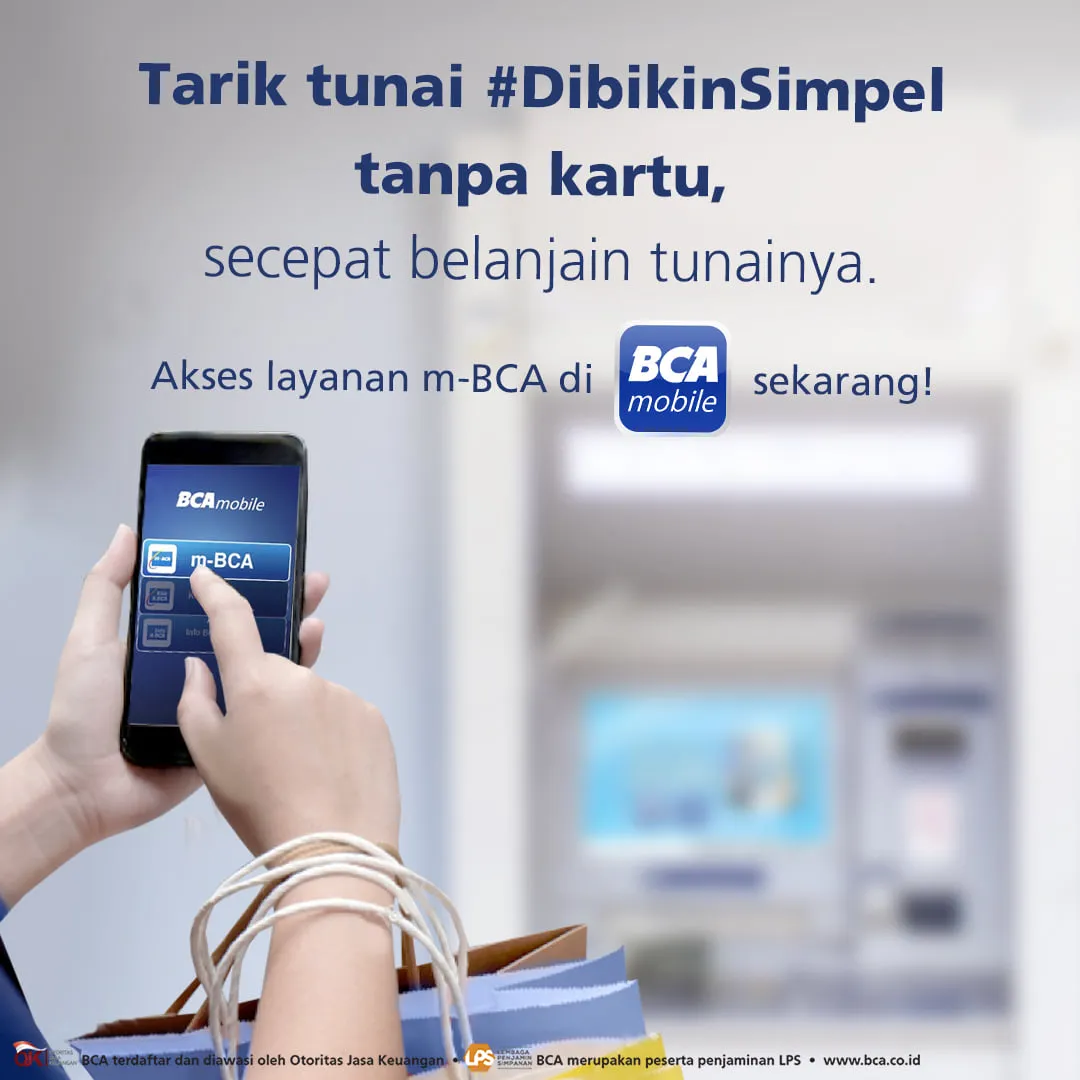 Syarat Tarik Tunai Tanpa Kartu ATM BCA