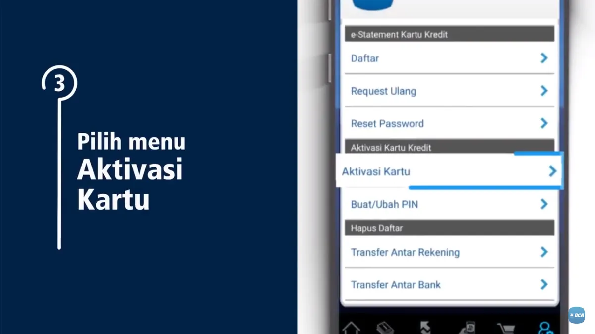 Aktivasi Kartu Kredit BCA Batman