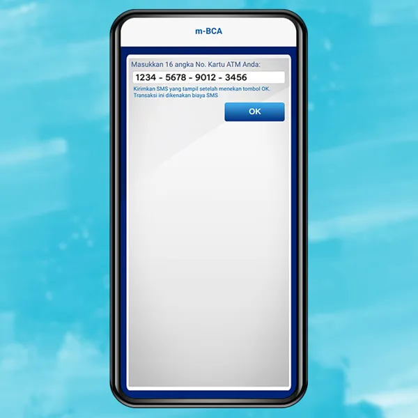 langkah kedua Aktivasi Mobile Banking BCA