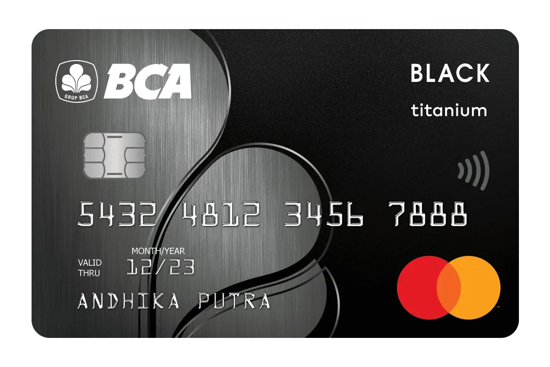 BCA Black Mastercard