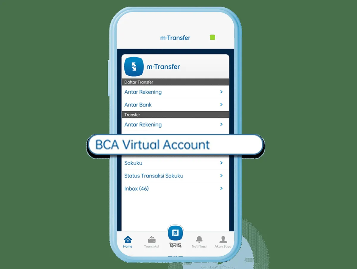 cara bayar virtual account bca lewat mobile banking