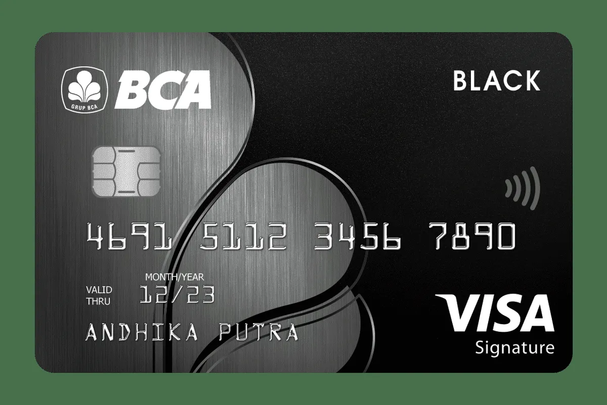 Kartu kredit BCA Visa Black untuk pemula