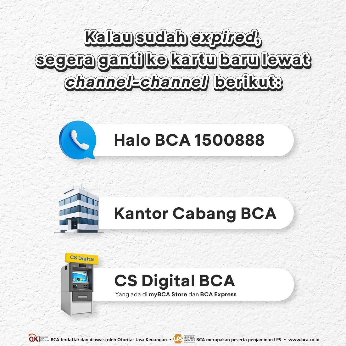 cara memperpanjang kartu kredit BCA