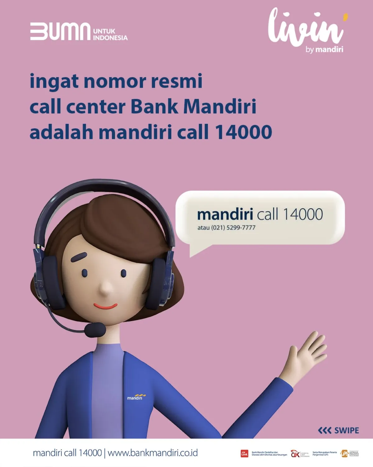 Cek Nomor Rekening Bank Mandiri