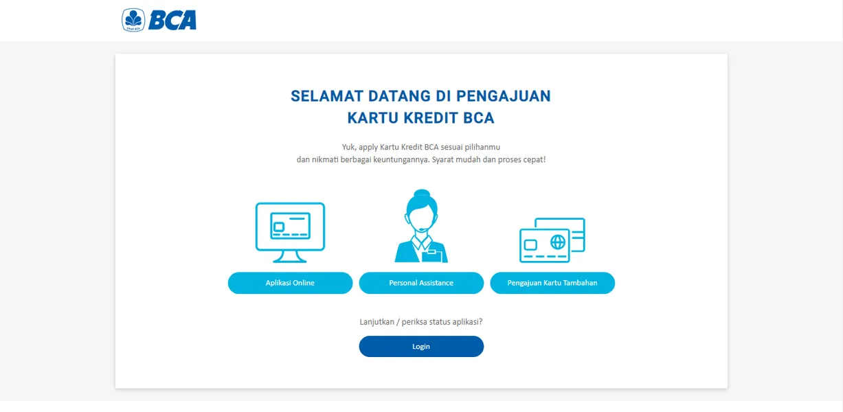 Cara Daftar Permohonan Kartu Kredit BCA Visa Batman