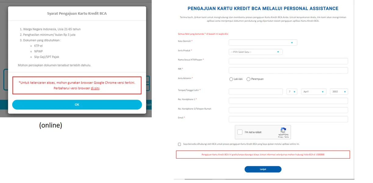 form pendaftaran kartu atm bca batman