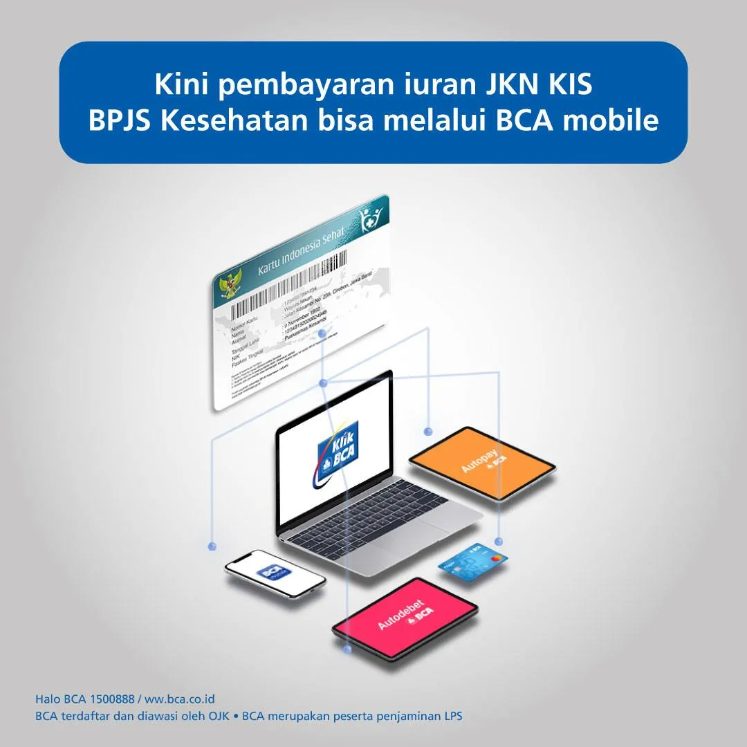 Cara bayar BPJS Kesehatan lewat M-Banking BCA