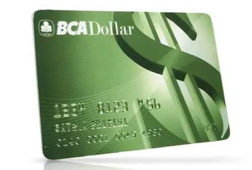 jenis Kartu ATM BCA Dollar