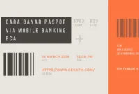 cara bayar paspor via mobile banking bca