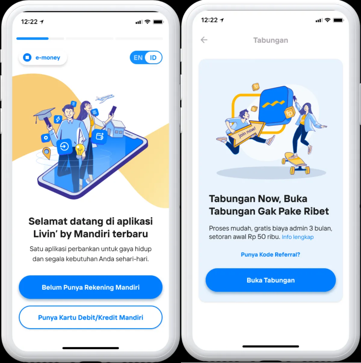 Cara Daftar Livin by Mandiri Untuk Membuka Tabungan