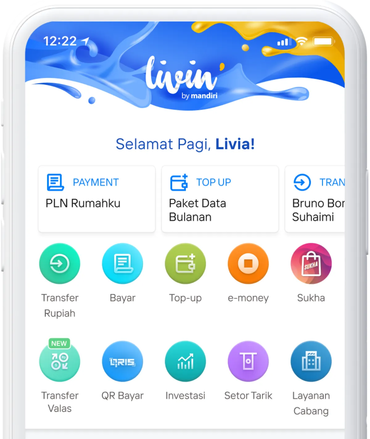 Cara Membuat ATM Mandiri Melalui Livin Mandiri