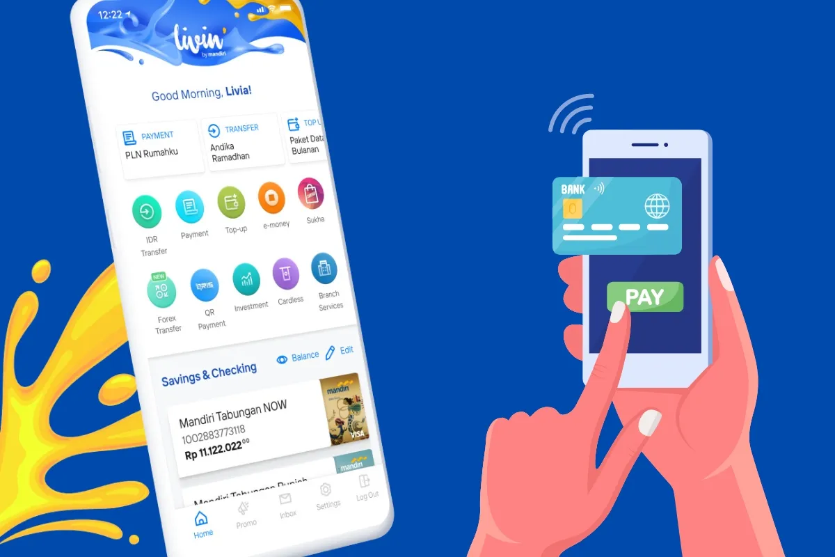 Buka Rekening Mandiri Online Melalui Livin by Mandiri